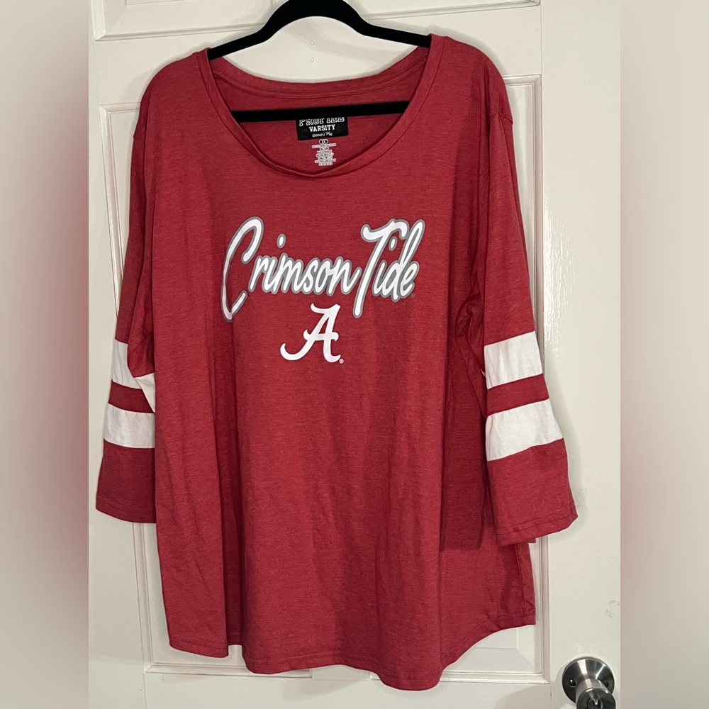 Varsity Red Women's Plus T-Shirt